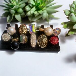 Elegant Women Stretchable Rings Various Colors and Styles